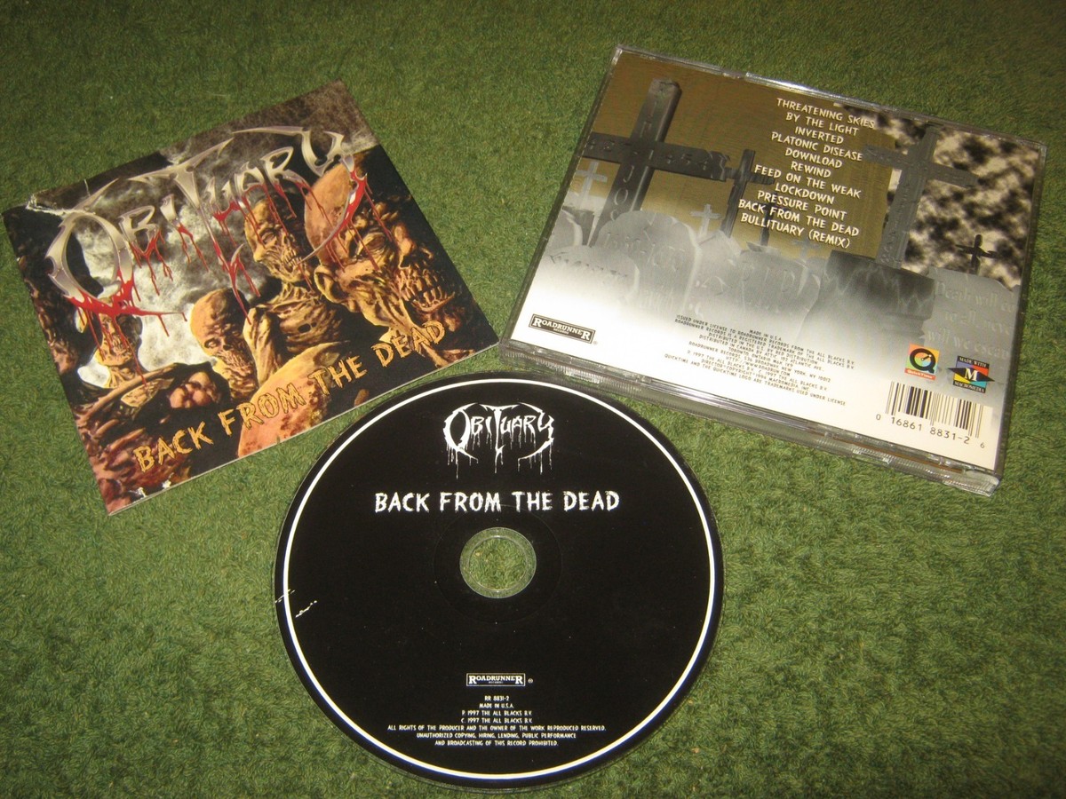 Obituary - Back From The Dead (cd) | eBay