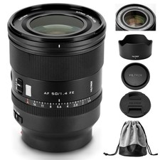 VILTROX AF 50mm F1.4 Pro Auto Focus Large Aperture Lens for Sony FE-mount Camera