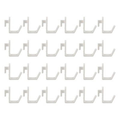 24 J Shape Drill Hooks, Organizer Accessories for Str3205
