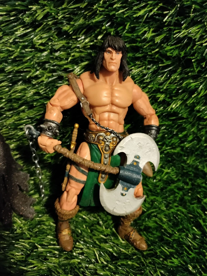 Conan the Barbarian VS Wrarrl Legendary Comic Book Heroes Incomplete  Figure - Image 2 of 4