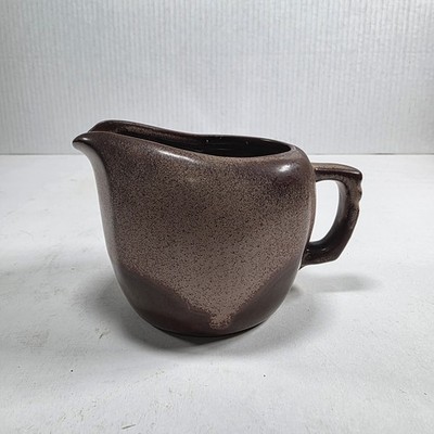 Vintage Frankoma Pottery 5A Creamer Plainsman Desert Gold Brown Satin 3.5''...