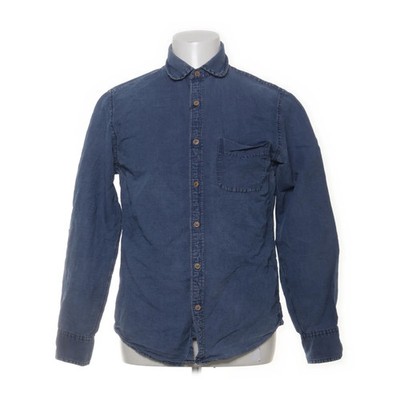 J.Crew, Jeanshemd, Größe: M, SLIM, Blau, Baumwolle/Leinen, Einfarbig, Denim #535