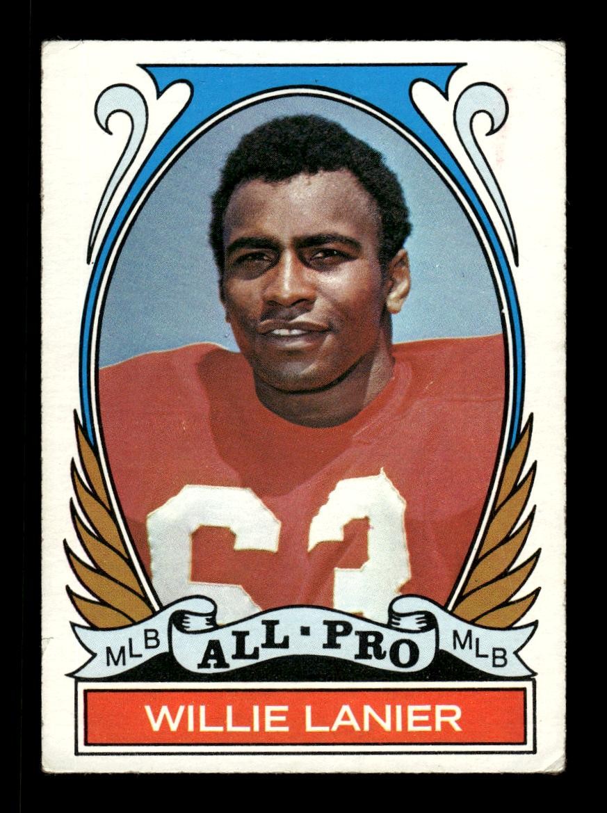 1972 Topps # 283 Willie Lanier Very Good TheVintageCards