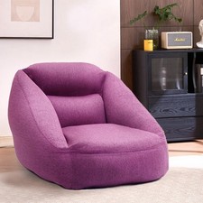Kungsofa Inflatable Lazy Sofa Bean Bag Chair Ergonomic Support for Home Camping