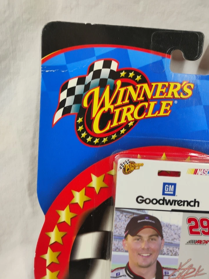 Kevin Harvick #29 Goodwrench 2003 Winners Circle Pit Pass NASCAR 1/64 Diecast - Image 2 of 4