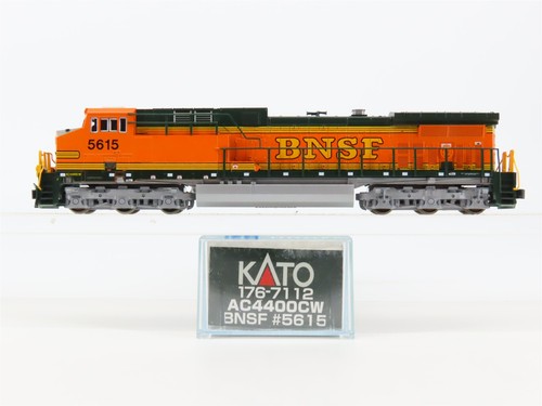 Spur N Kato 176-7112 BNSF Railway AC4400CW Diesellok #5615 | Zustand: Used