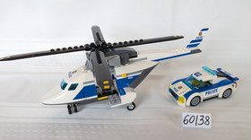 LEGO CITY 60138 HIGH-SPEED CHASE & 60111 AMBULANCE PLANE (87,8/5)