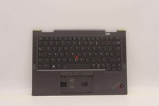 Original 5M11H45808 Lenovo Thinkpad Keyboard French Gray X1 Yoga Gen 7