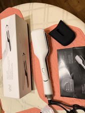 GHD Duet Style 2in1 Flat Iron Hair Straightener and Dryer White G2U