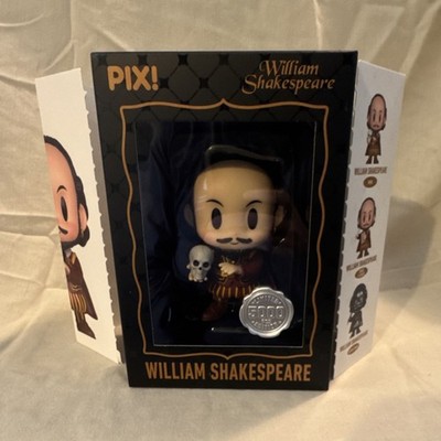 Thrilljoy William Shakespeare Limited Edition PIX! Matte Plastic Figurine Modern