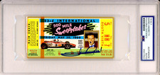 1969 Indy Indianapolis 500 Ticket SIGNED By Mario Andretti Winner PSA DNA COA