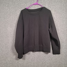 A New Day Women's Size Large Black Crewneck Sweatshirt