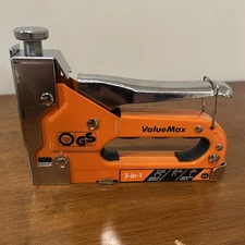 3 in 1 Heavy Duty Staple Gun with 3000 Staples Manual Stapler for Home Use