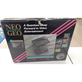 SNK Neo Geo AES Console Complete Set w/ Box Controller Adapter Home System Japan