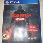 Friday the 13th: The Game PS4 M-Mature NTSC-U/C 2017 Survival Horror Exclusive
