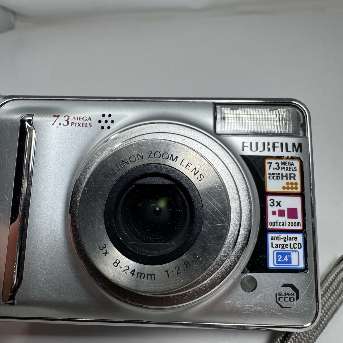 Fujifilm FinePix A Series A700 7.3MP Digital Camera - Silver for