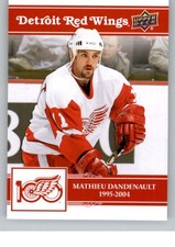2025-26 Upper Deck Detroit Red Wings Centennial (Box Set Version) Base / Insert