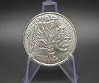 1oz .999 Silver Buffalo Round Frosted Finish