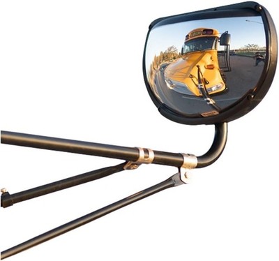 Rosco 3811 RPS3811 Eye-Max LP Crossview Mirror Assy Left Side School Bus Convex