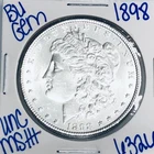 1898 BU UNCIRCULATED MORGAN SILVER DOLLAR AUTHENTIC U.S. MINT FREE SHIPPING 6326