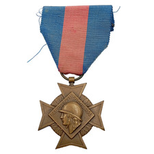U22/11/25 (REF31270) Médaille militaire SERVICES MILITAIRES VOLONTAIRES MEDAL