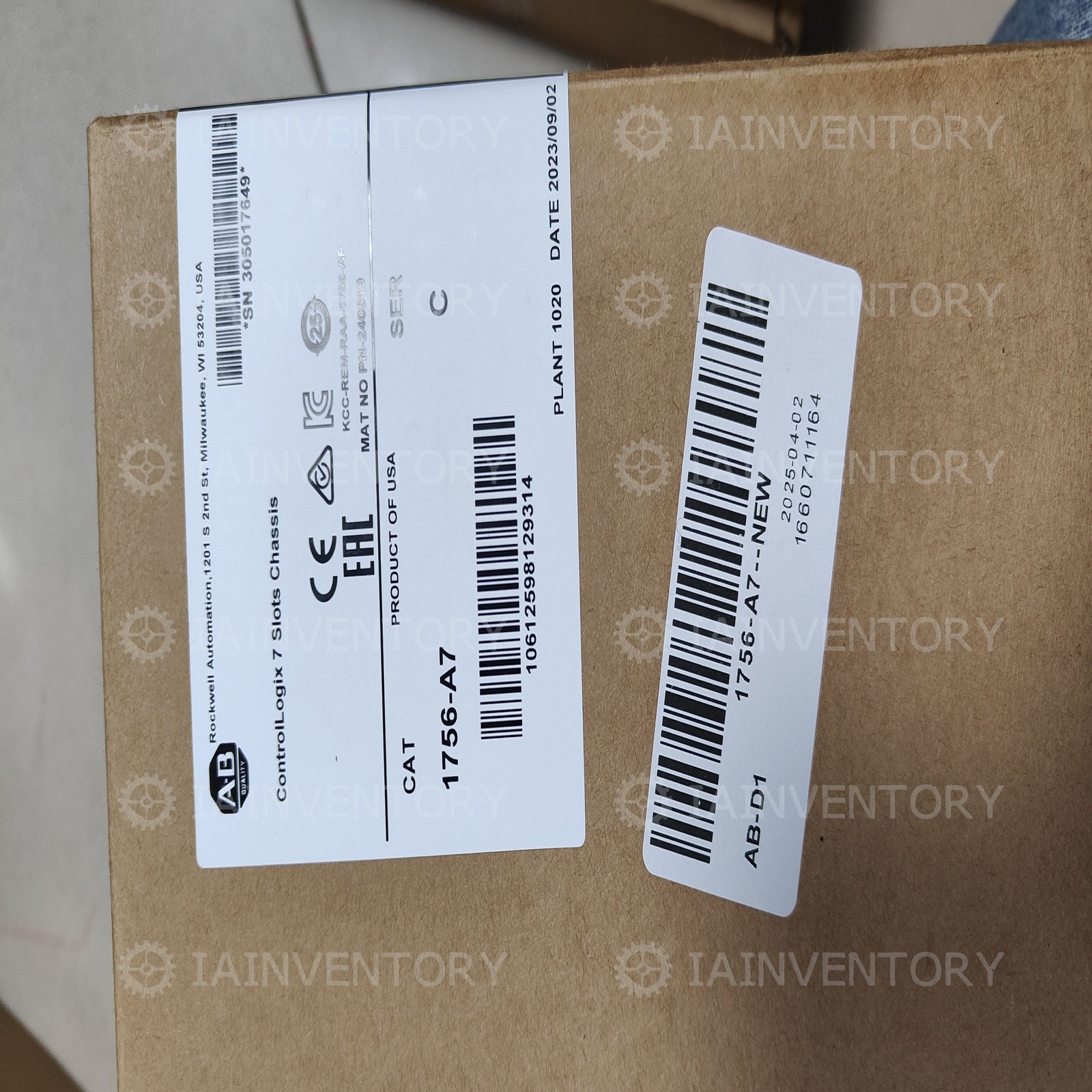 Free Shipping New and Sealed 1756-A7 Allen-Bradley 1PC in Stock Best Offer
