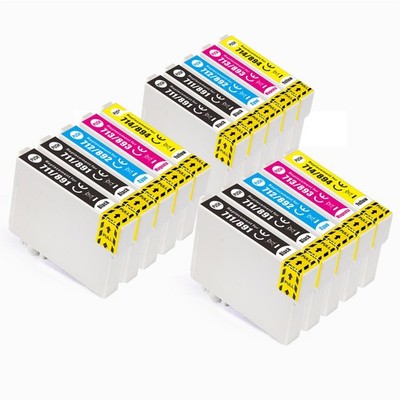 15 Tintenpatronen (Set+Bk)  für Epson Stylus CX4300, DX4400, DX9400, DX7000F