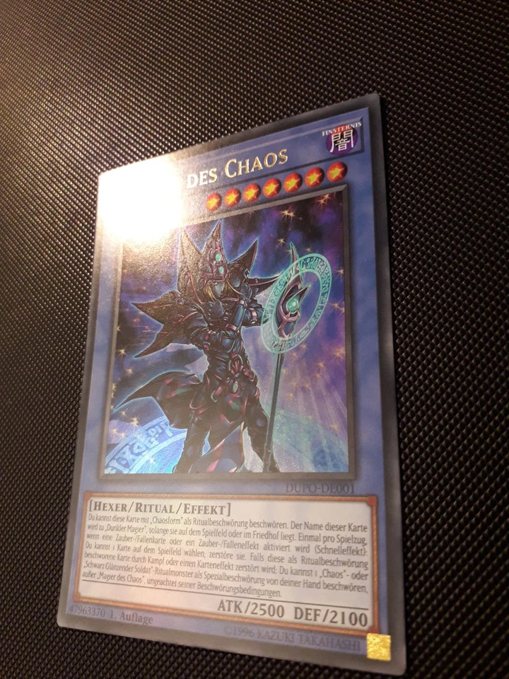 Yu-Gi-Oh! Magier des Chaos-DUPO-DE001, UR, 1. Auflage, Deutsch, NM-EX - Bild 2 von 4