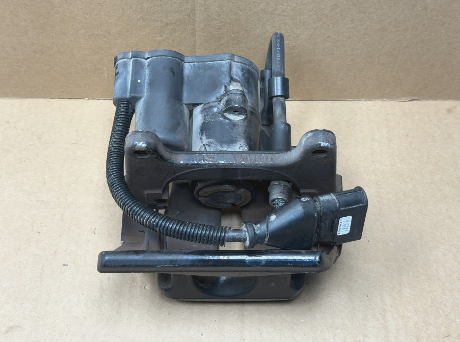 06-12 Bentley Continental Flying Spur Rear Right Pass Brake Caliper PO43 OEM
