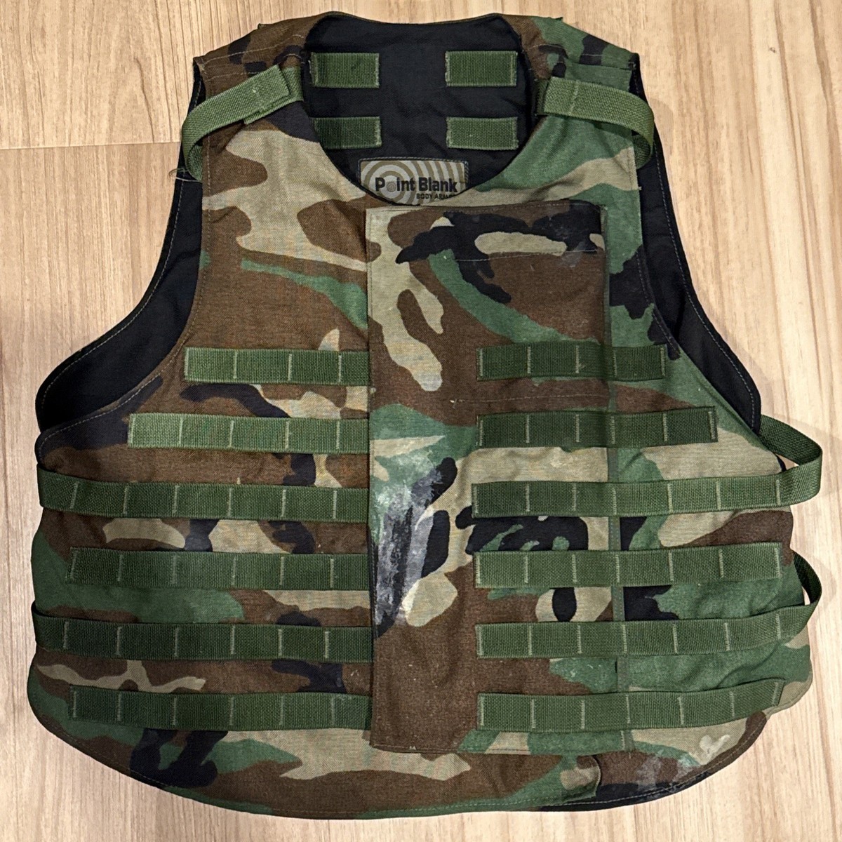 Point Blank Pathfinder Camouflage Carrier Armor Vest w/ Panels
