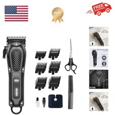 Hair Clippers for Men Professional - Cordless Corded Barber Clippers for Hair...