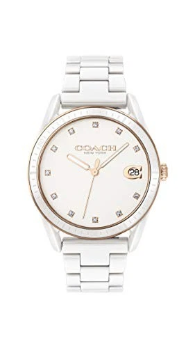 Coach PRESTON 14503263 Orologio Donna Bianco