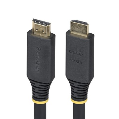 StarTech HDMI2CABLE4K6035F 35ft Active HDMI 2.0 Cable Black