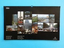 Kalender - Mercedes - 1984 - Städte. Straßen. Sterne.