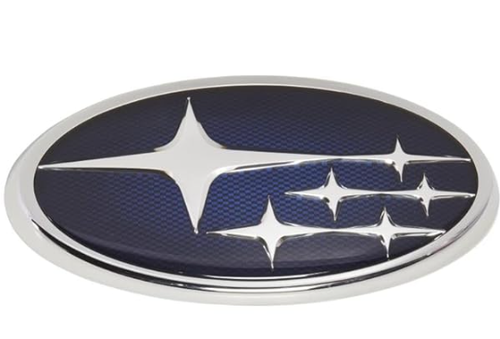 Genuine OEM Subaru Front Grille Emblem / Nameplate Badge – 2006–2007 Impreza (93013FE150)