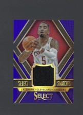 JR Smith 2014-15 Select Swatches Purple Prizm /99 Cleveland Cavaliers