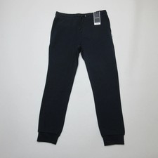 Image of Jack & Jones Mens Bradley Joggers Sweatpants Size M Navy Blue Cuffed NWT