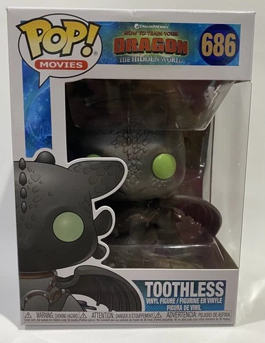 Funko POP! How to train your Dragon Toothless #686