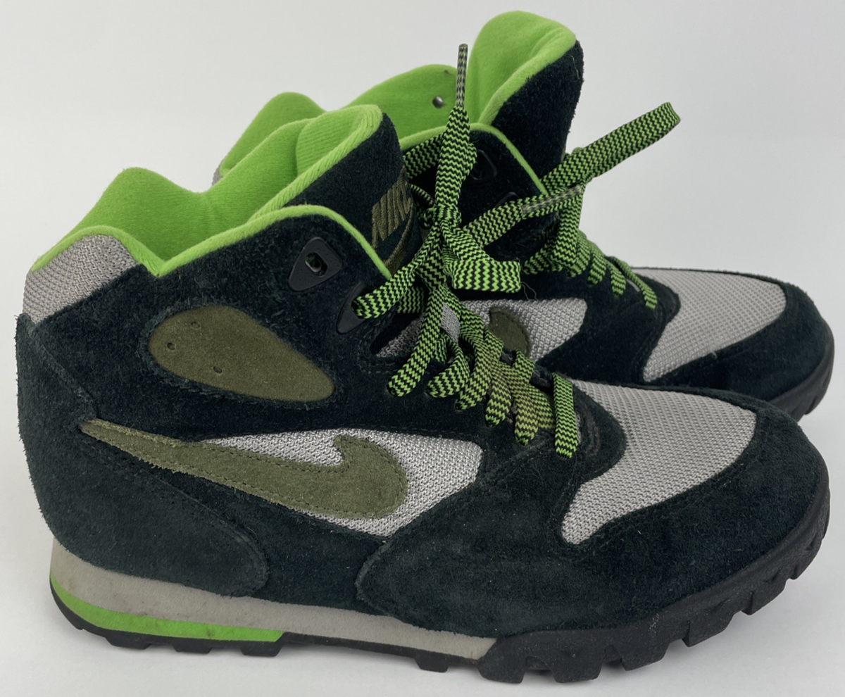Vintage Nike Acg Caldera Blue Green Boots 313500-061 Men's Size 6