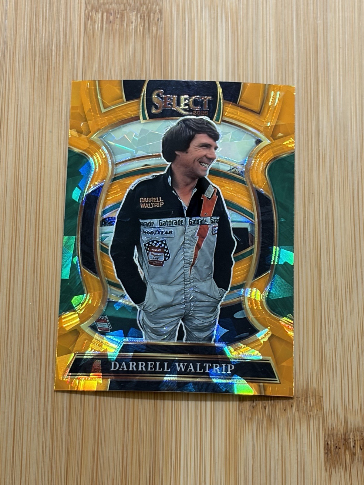 2026 Panini Select NASCAR - Grandstand - Darrell Waltrip #10 Orange Ice Prizm