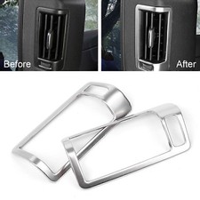 Car Interior Air Vent Outlet Cover Trim For Volvo Xc 2018 Xc90 15-18 Silver Car Interior Air Vent Outlet Cover Trim For Volvo Xc 2018 Xc90 15-18 Silver
