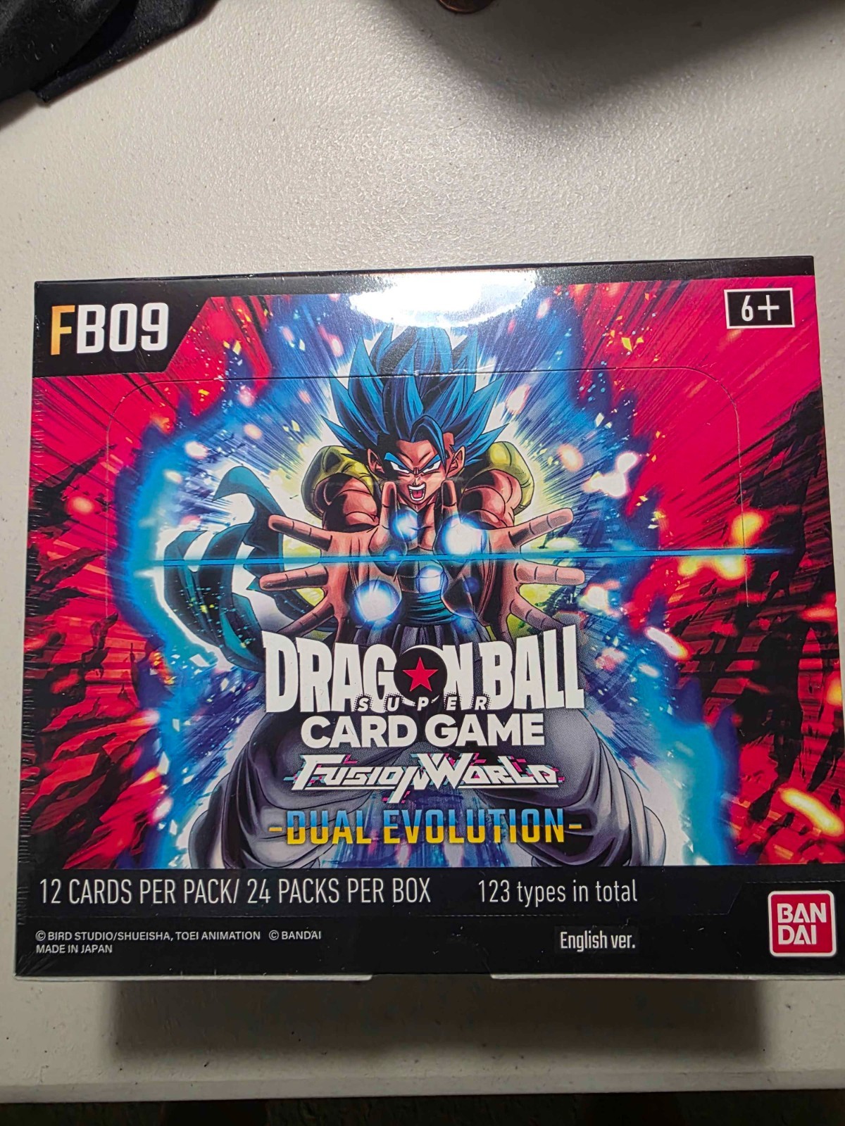 Dragon Ball Super Fusion World: Dual Evolution FB09 Sealed Box