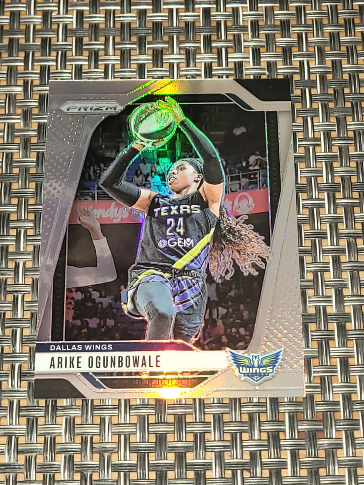 Arike Ogunbowale 2024 Panini Prizm WNBA Silver Prizm #28 Dallas Wings