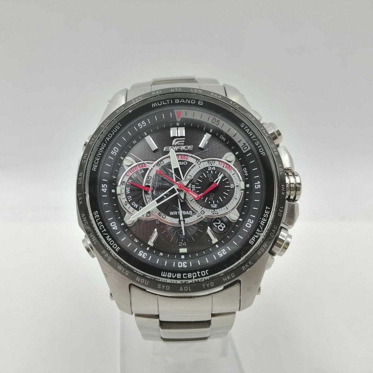 CASIO　EDIFICE　電波ソーラークロノグラフ　EQW-M710　ベルト短 CASIO EDIFICE 電波ソーラークロノグラフ EQW-M710 ベルト短