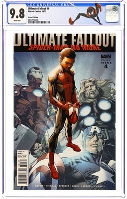 Ultimate Fallout #4C Bagley Variante 2. Auflage CGC 9.8 2011 4477556006