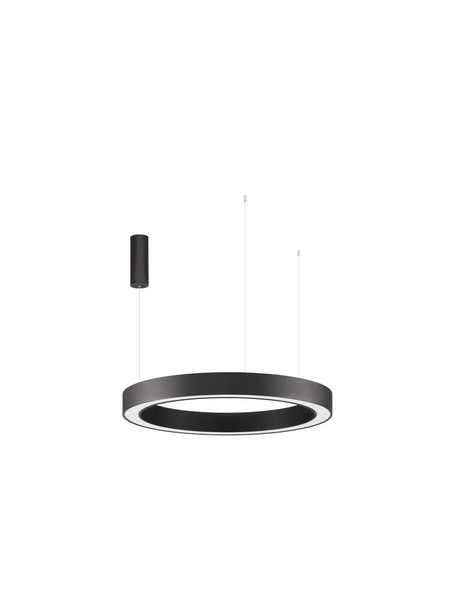 Nova Luce Morbido Pendelleuchte Schwarz HöHenverstellbar Dimmbar Cct 59W 4076Lm-image