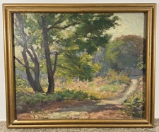 Oil On Panel Signed Post-Impressionist School Of Normandy Le Havre