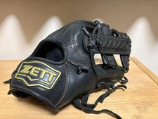 ZETT Soft Gloves Dual Catch Black