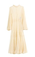 Chloe Wool and Linen Crochet Dress