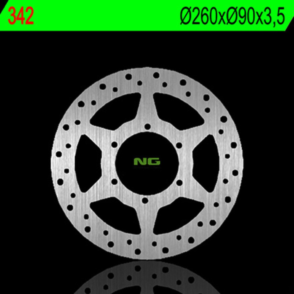 Free Shipping NG BRAKES Round Fixed Brake Disc For Motorcycle Parts